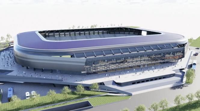 incepe constructia stadionului nicolae dobrin din pitesti
