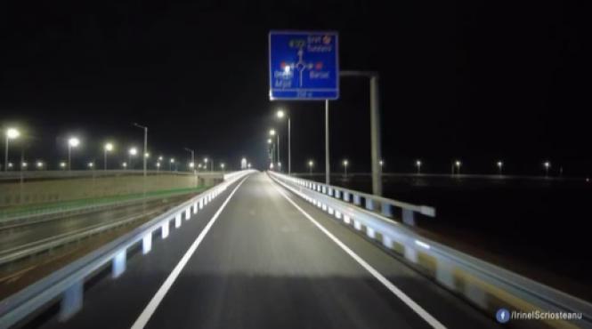 simulare nocturna tronsonul focsani adjud autostrada moldovei cand deschis circulatiei rutiere