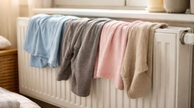 de ce este periculos sa usuci hainele pe calorifer