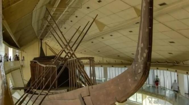 cea mai veche nava lume restaurata public marele muzeu egiptean