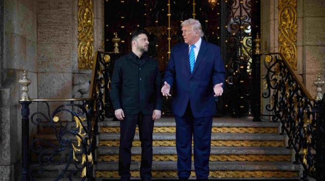 donald trump volodimir zelenski mar a lago plan pace ucraina rusia