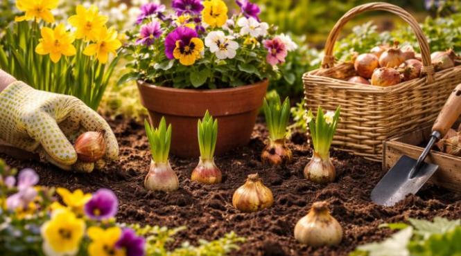 flori plantare ianuarie primavara culoare