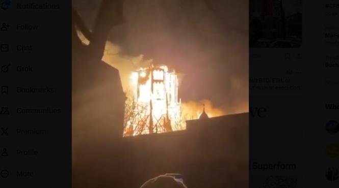 incendiu vondelkerk amsterdam revelion 2025 artificii olanda morti violente