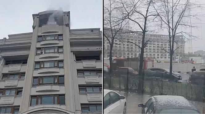 alerta incendiu ministerul finantelor degajare fum