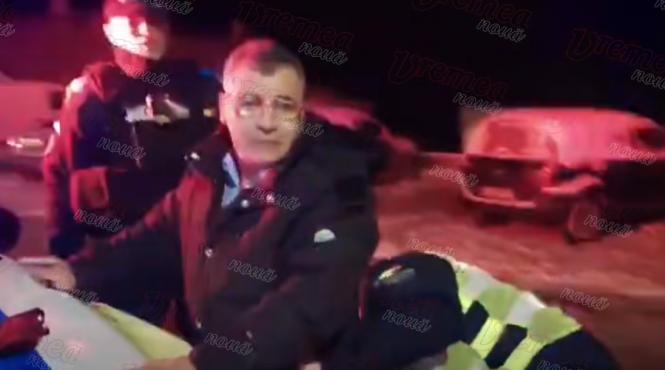 un primar din romania a intrat beat cu masina in sant