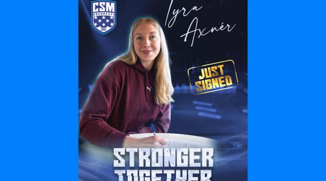 csm bucuresti transfer tyra axner handbal