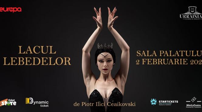 balerina ganna muromtseva in premiera la bucuresti in lacul lebedelor pe 2 februarie la sala palatului