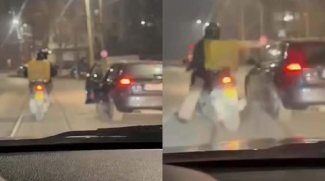 imagini socante curier nepalez agresat trafic iasi