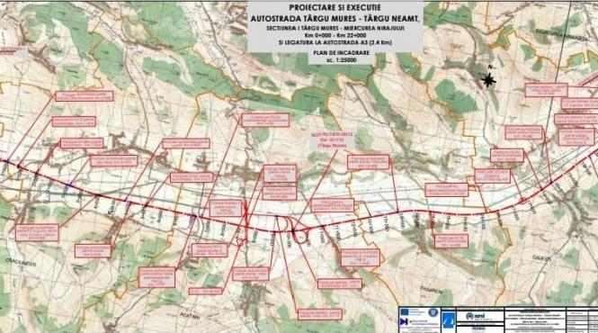 autostrada a8 tg mures miercurea nirajului emisa noua autorizatie construire