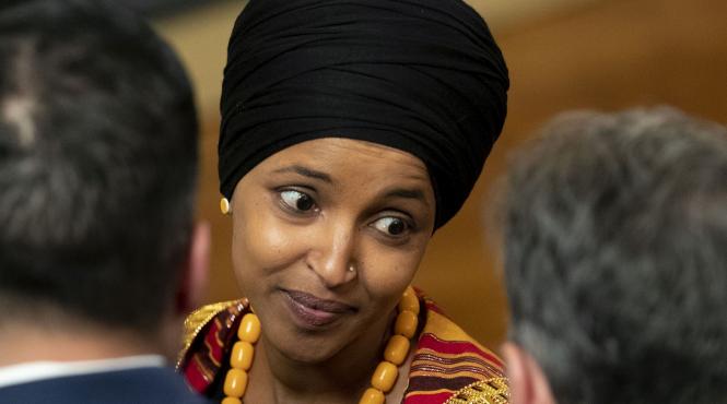 congresmana ilhan omar atacata lichid necunoscut intalnire publica minnesota