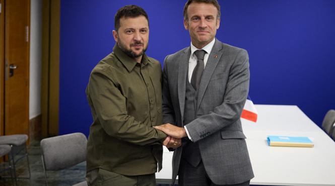 macron condamnare atac drone tren pasageri ucraina sprijin urgenta