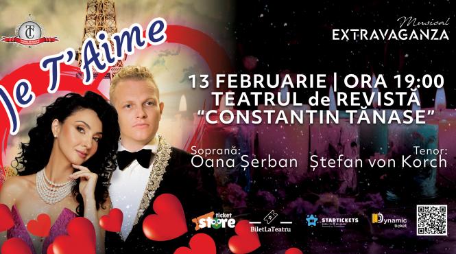 je t aime spectacol dragoste muzica inima parisului teatrul constantin tanase