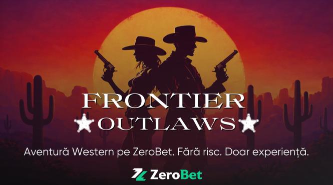 noul joc lansat de platforma zerobet ro frontier outlaws