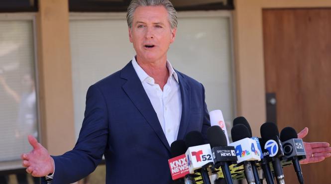 gavin newsom donald trump