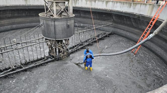 gunoi statie de epurare