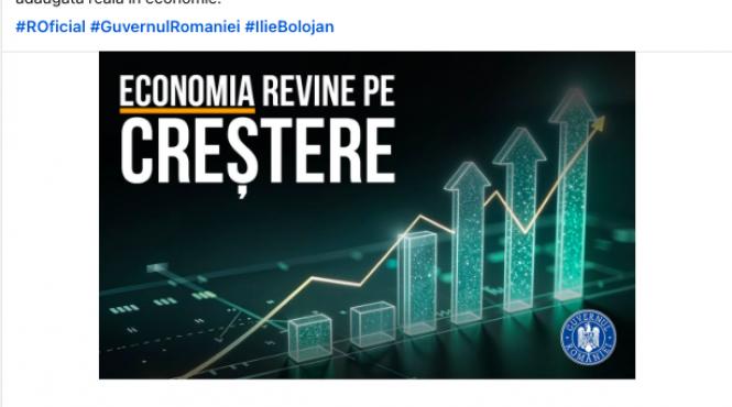 guvern economie traiectorie ascendenta