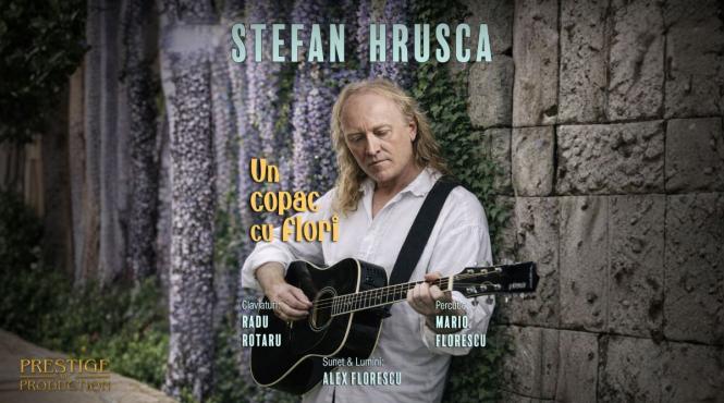 stefan hrusca revine pe scenele din tara cu turneul un copac cu flori