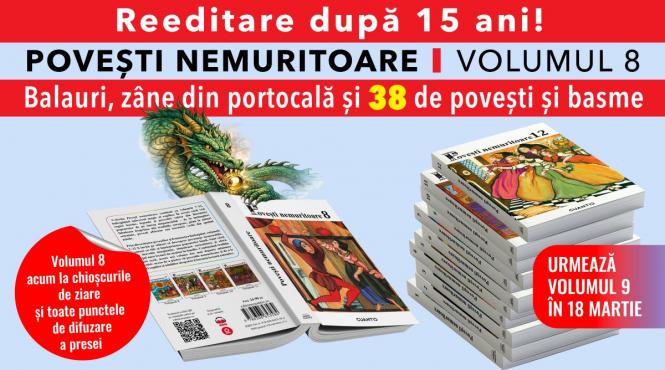 38 de povesti despre balauri zane si inele fermecate volumul 8 acum la chioscuri