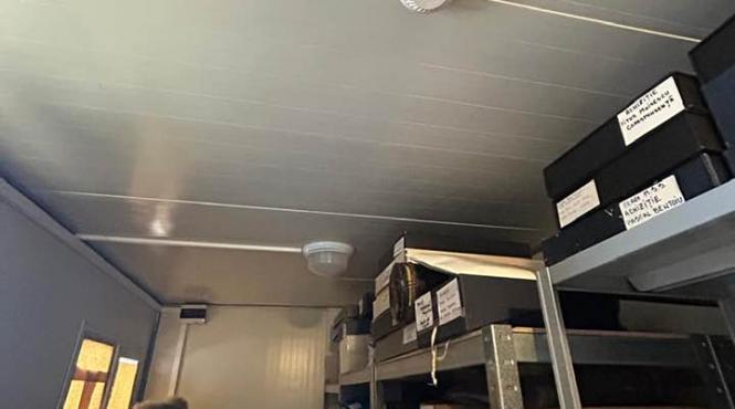 obiecte de patrimoniu pastrate in containere de 4 ani la muzeul enescu