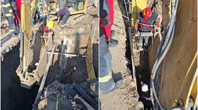 tragedie satu mare muncitor mort ingropat mal pamant