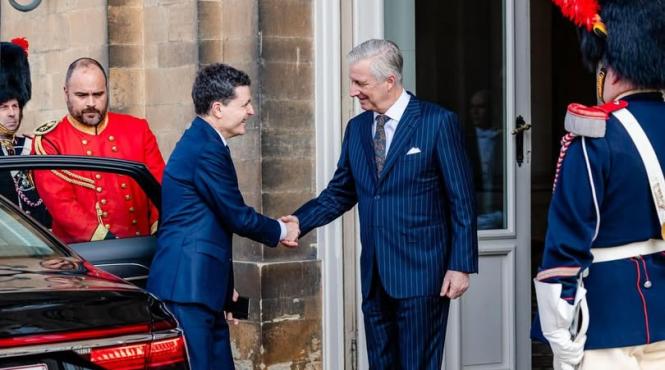 nicusor dan regele philippe intalnire