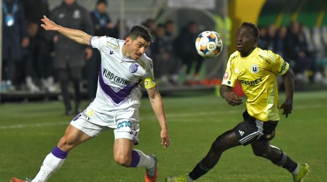 universitatea cluj fc arges gafa cabuz primul loc superliga