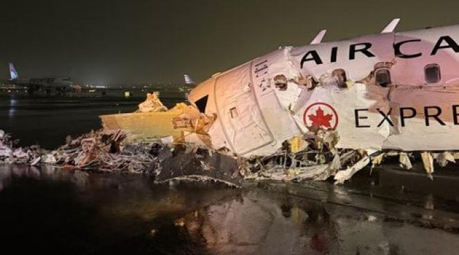 accident victime pista aeroportului laguardia new york trafic aerian oprit