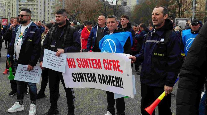 energie prabusire 30 mineri protest guvern salarii revendicari