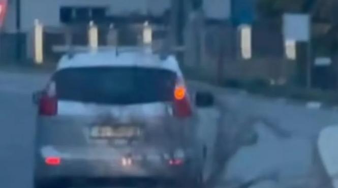 inconstienta volan bistrita bustean asfalt masini