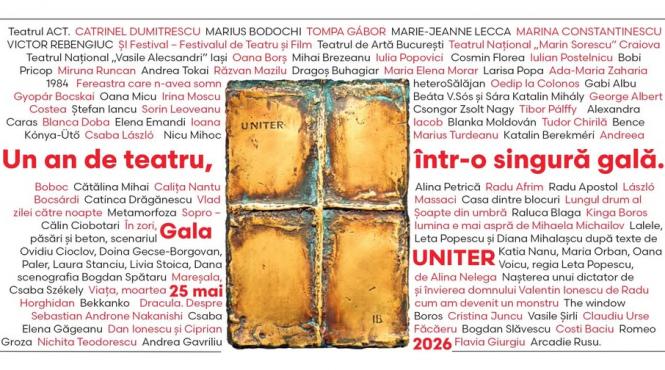 juriul final al galei premiilor uniter 2026