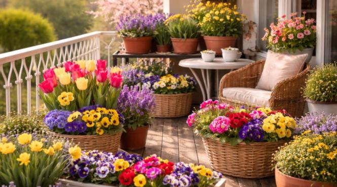 balcon gradina top flori rezistente primavara