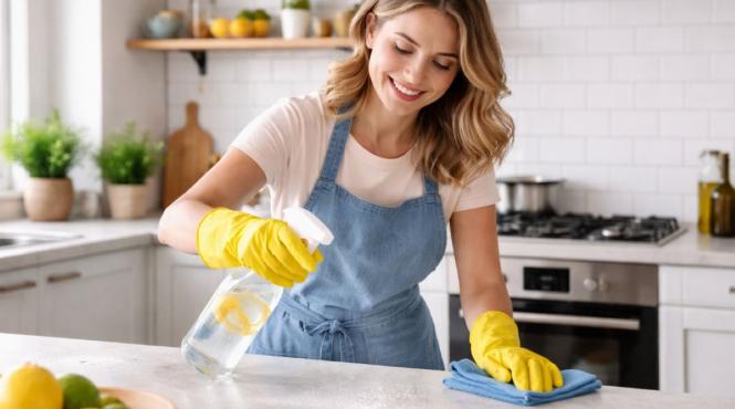 cum iti faci singur spray universal de curatenie