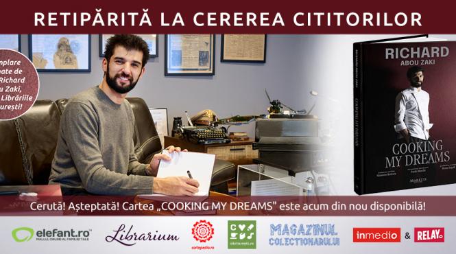 ceruta asteptata cartea lui chef richard abou zaki este din nou disponibila acum in librariile carturesti cu exemplare semnate