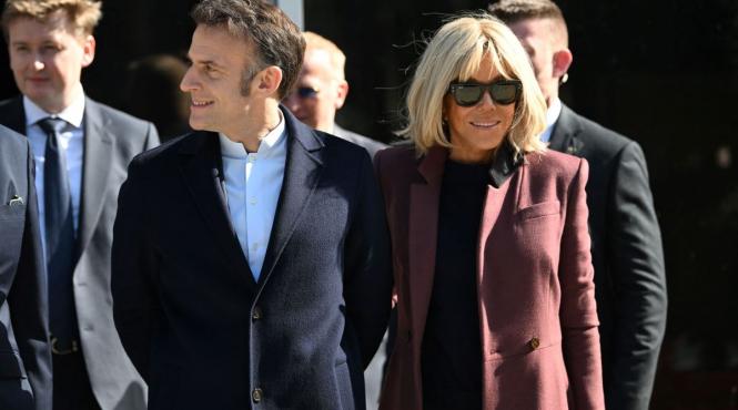 reactie macron trump comentarii jignitoare brigitte nato iran