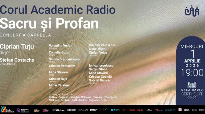 sacru si profan concert prezentat de corul academic radio