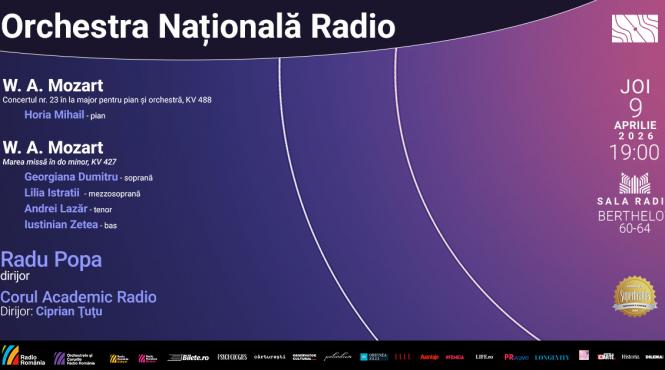 concert de paste la sala radio marea missa de mozart