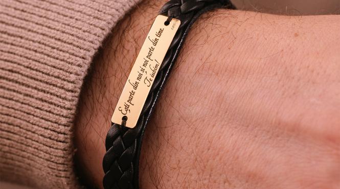 cadoul care spune mai mult decat pare de ce bratarile personalizate pentru barbati au devenit alegerea care ramane