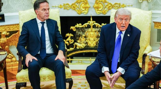 trump discuta retragerea sua din nato cu mark rutte