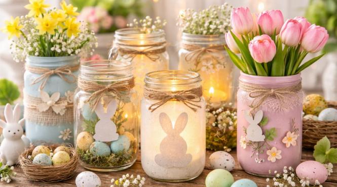 borcanele vechi devin cele mai frumoase decoratiuni de paste
