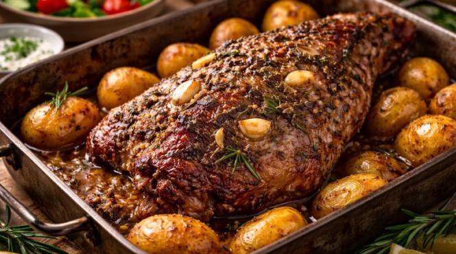 secretul celei mai fragede fripturi de miel se topeste in gura