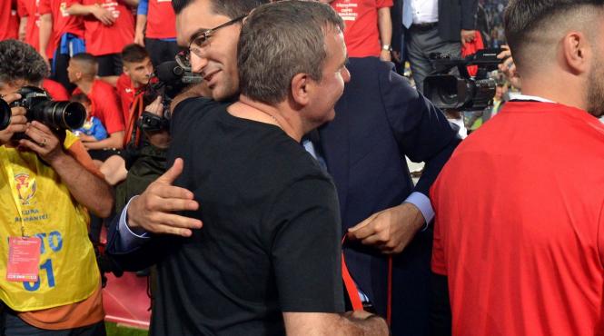 gheorghe hagi selectioner romania frf negocieri