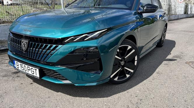 peugeot 308 hybrid motor electric zgomot