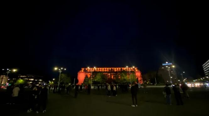 manifestatie pro bolojan piata victoriei