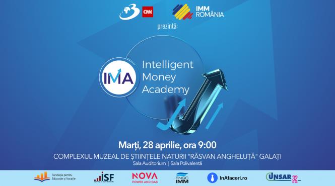 intelligent money academy un eveniment important de business o zi intreaga cu 200 de antreprenori 10 speakeri de top si 5 workshopuri practice