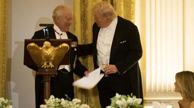 regele charles cina casa alba donald trump