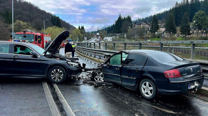 trafic blocat a1 dn1 incendiu accident rutier