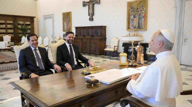 rubio vizita vatican impacare trump papa leon