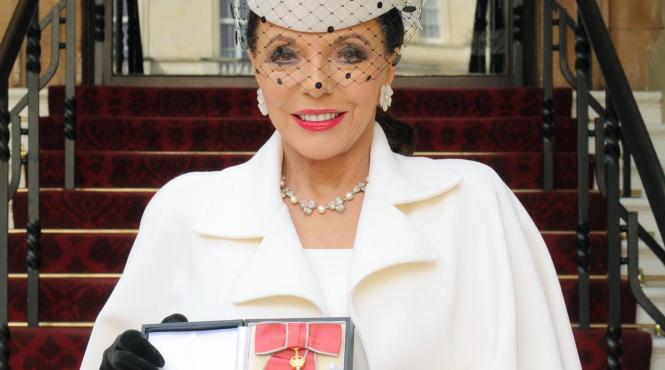 joan collins secrete spagat