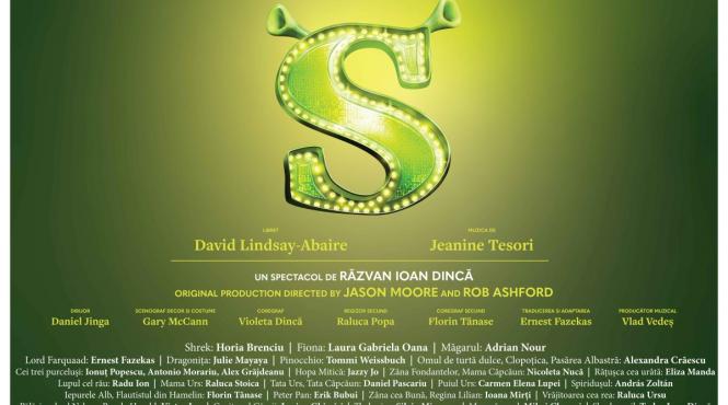 de pe broadway la bucuresti shrek musicalul revine pe scena onb de ziua copilului horia brenciu in rolul capcaunului simpatic