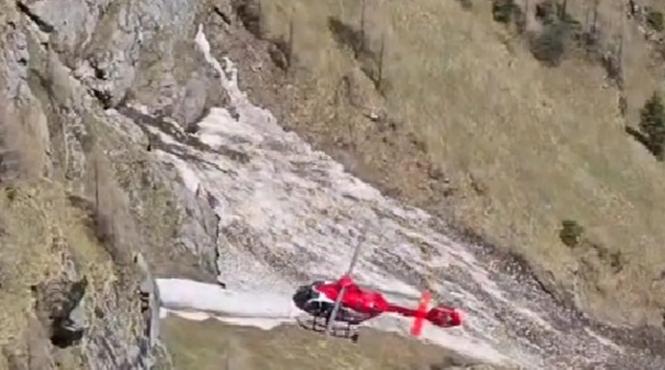 salvamont turist bulgar prapastie valea caraimanului